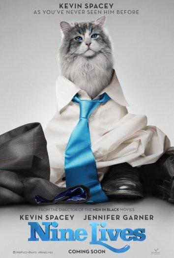 Фильм Девять жизней 2016 смотреть онлайн с Кевином Спейси и Дженнифер Гарнер
